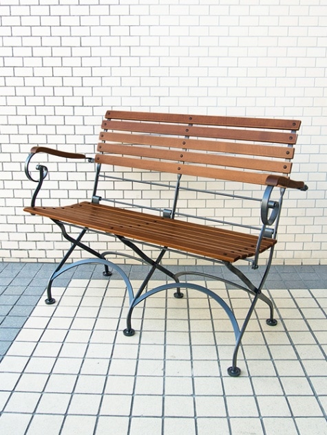 5552 BENCH-BK 折りたたみベンチ