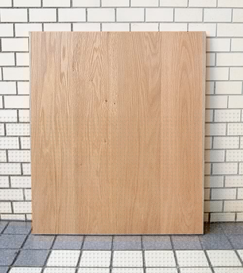 レッドオーク天板 RD 55×55cm
