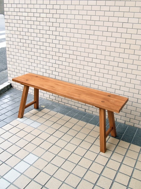 Napoca Bench-LO 木製ダイニングベンチ
