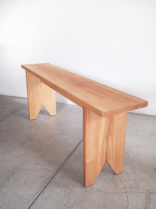 SHAKER BENCH2　オーク無垢材ベンチ